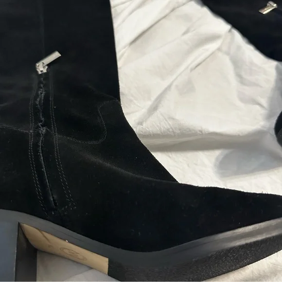 Michael Kors Black Over the Knee Boots - Picture 10 of 11